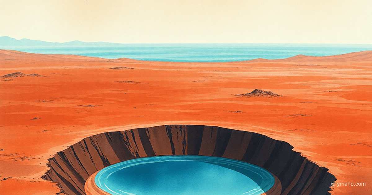 Mars Badewannenring-Entdeckung: Beweis für einen antiken Ozean?