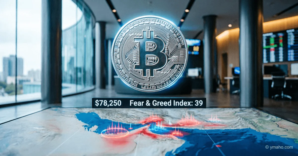 Bitcoin e Irán: por qué el miedo no desplomó el mercado por debajo de $78,000