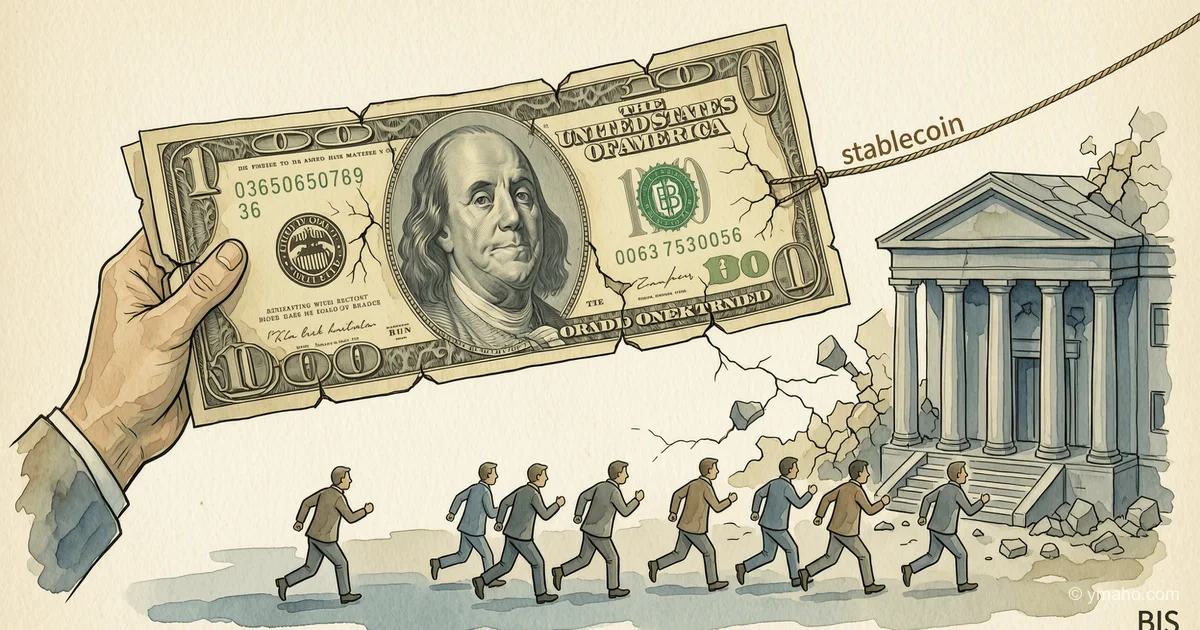 BIS: stablecoins are a time bomb for the economy