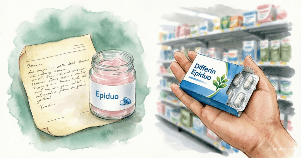 Differin Epiduo OTC: over-the-counter acne gel from Galderma