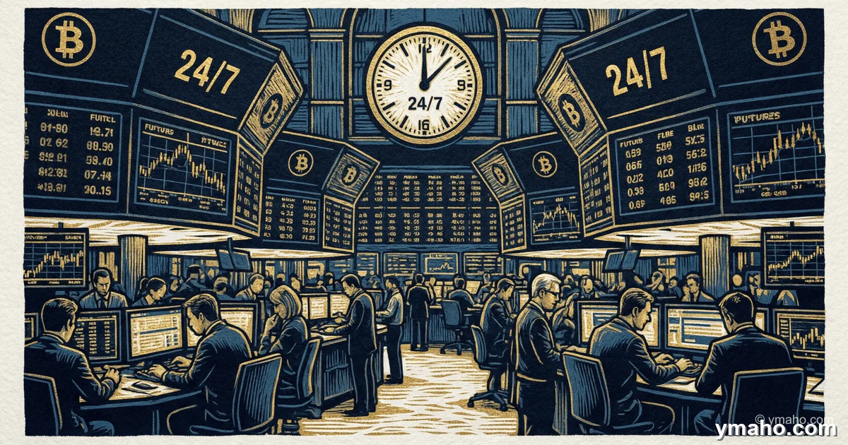 CME Group přechází na nepřetržité obchodování s bitcoinovými deriváty