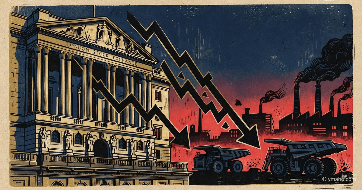FTSE 100 fall: mining sector and China demand