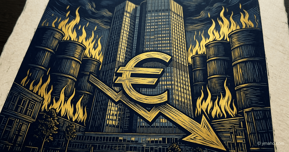 Eurozone stagflation: GDP forecast downgraded due to conflict