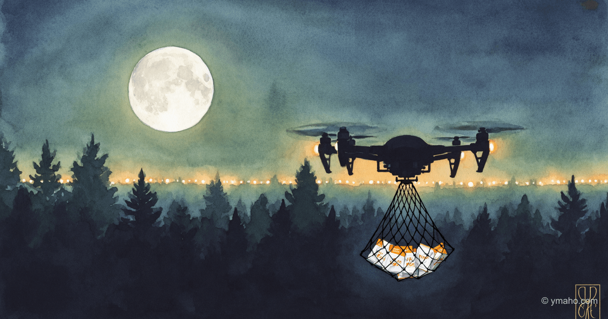Cigarette smuggling by drones: a new threat for Europe