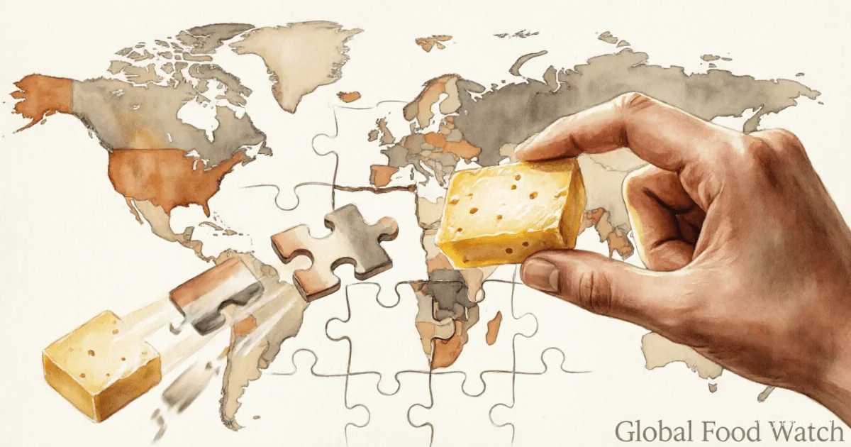 Ucrania en la lucha por el mercado del queso: cómo la guerra cambia el comercio global