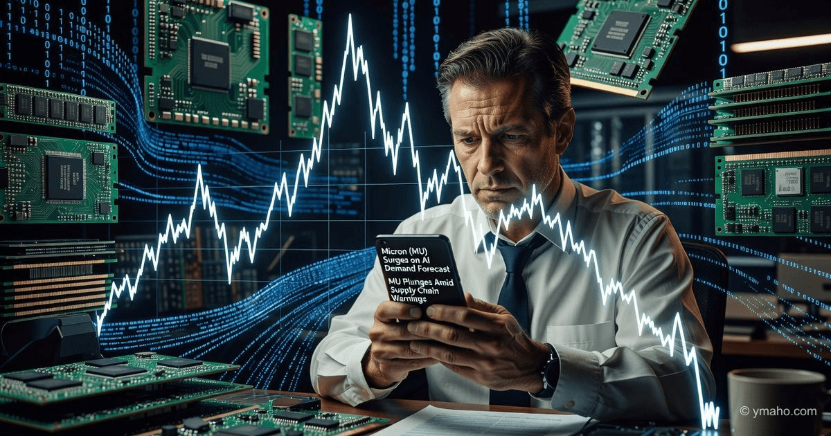 Micron shares: volatility and AI memory prospects