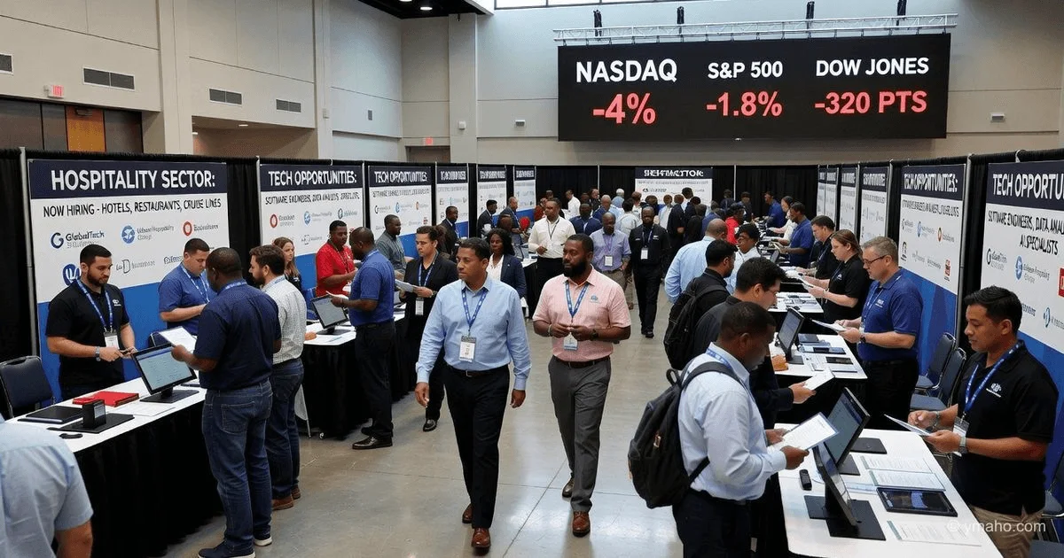 US labor market in May: record hiring and stock market crash