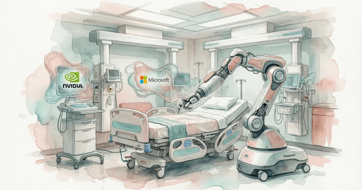 How Physical AI Will Change Hospitals: The Kawasaki, NVIDIA and Microsoft Alliance