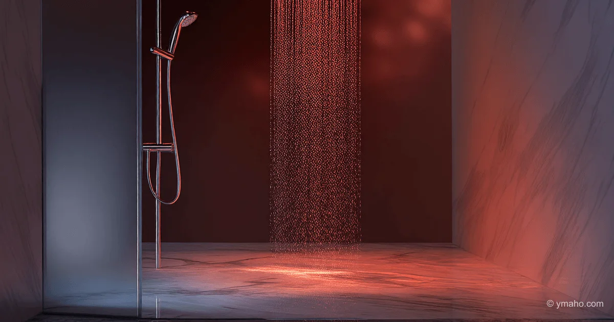 Luz Roja en la Ducha: Cómo la Terapia LED está Conquistando los Baños