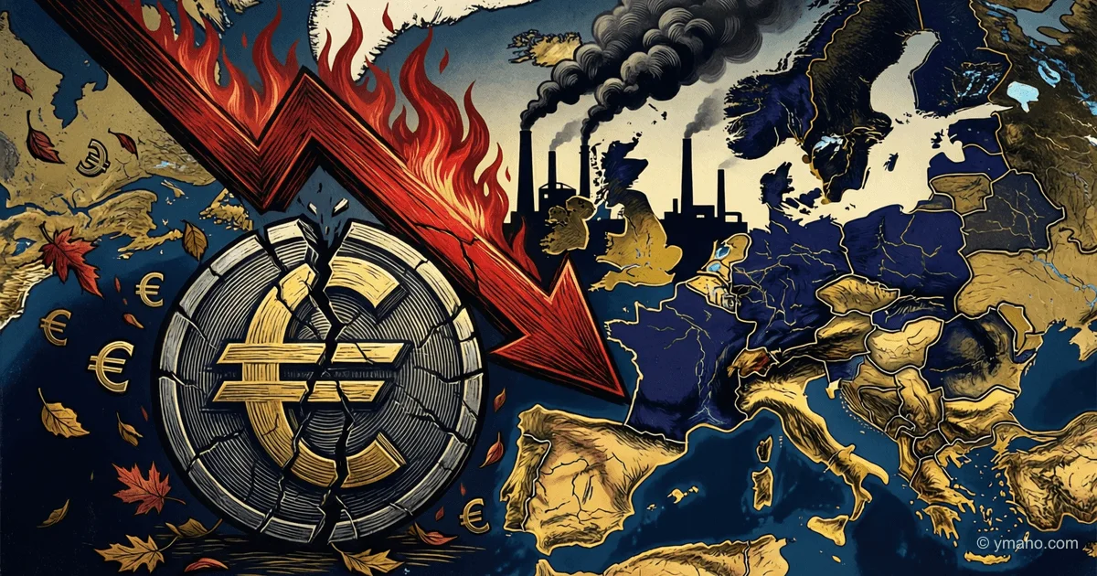 Stagflation in Europe: PMI collapsed, ECB cannot save the economy