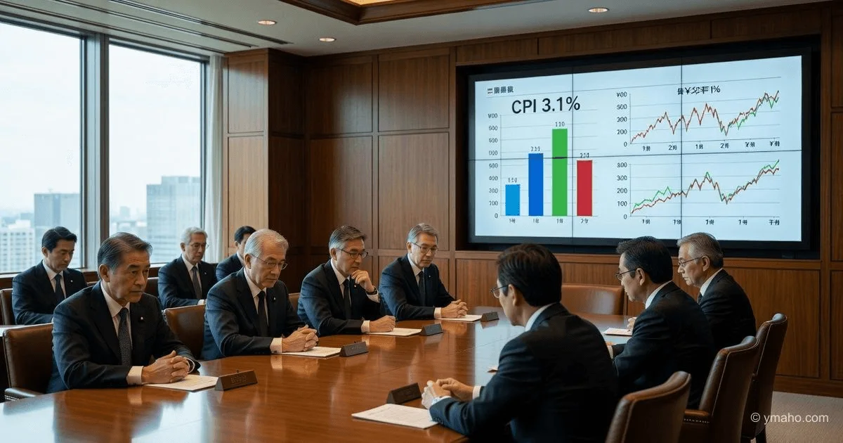 Inflation in Japan 3.1%: BOJ policy under pressure
