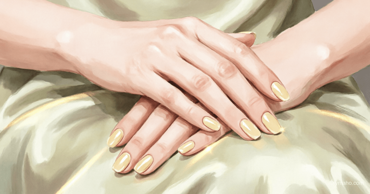 Butter yellow manicure 2026: trend #butteryellownails