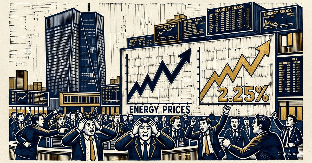 El BCE subió la tasa al 2,25%: reacción al shock energético por la guerra en Irán