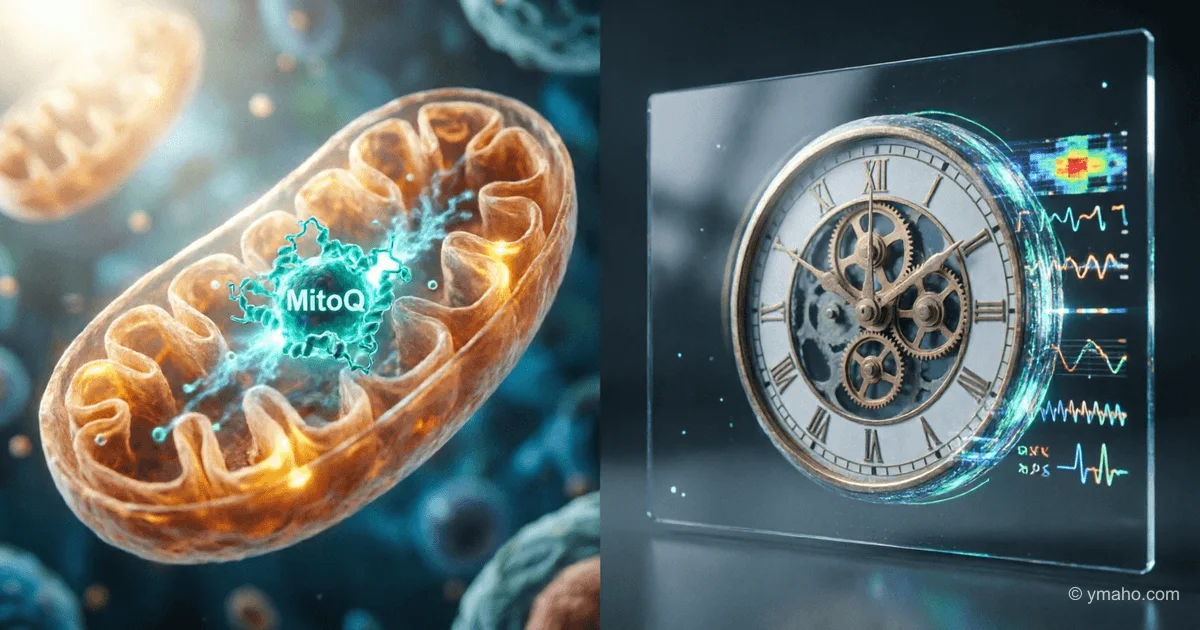 MitoQ contra el envejecimiento: cómo los relojes epigenéticos están cambiando el mercado de los suplementos