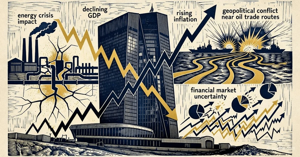 Stagflation in the Eurozone: Analysis of the ECB Bulletin and Hidden Signals