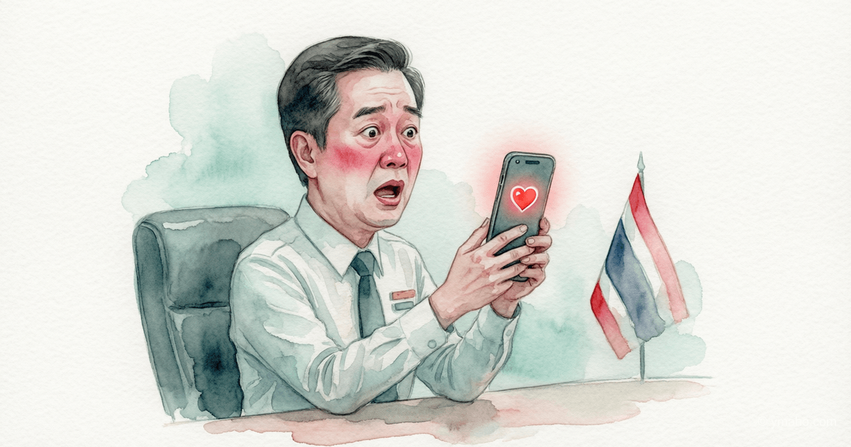 Thai Drama: Government Agency Liked 18+ Stream — Scandal