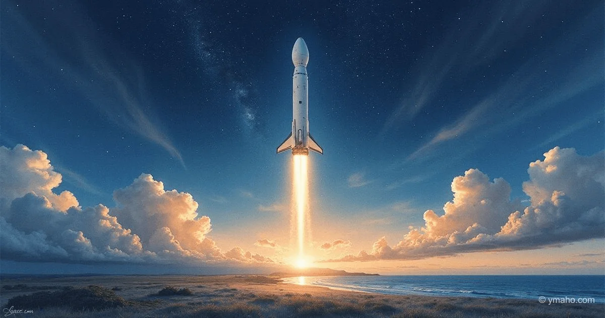 Record Rocket Launch Sends Amazon Internet Satellites to Orbit