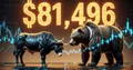 Opór bitcoina na poziomie $81 486: co robią krótkoterminowi posiadacze
