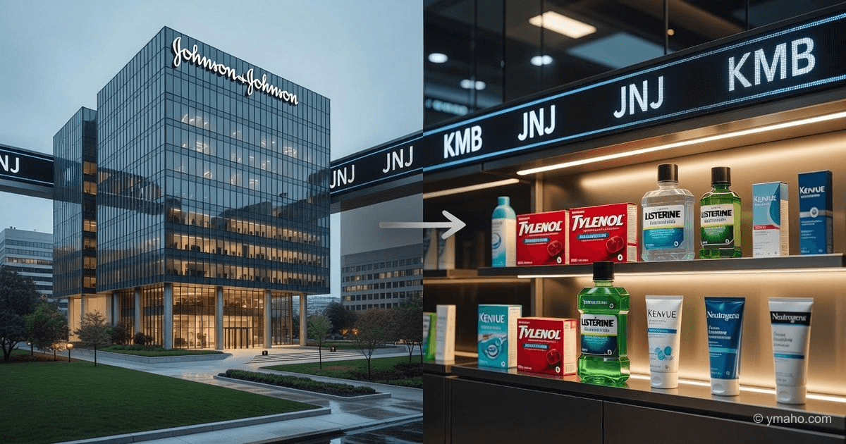 Johnson & Johnson oddělení Kenvue: spin-off a obchod