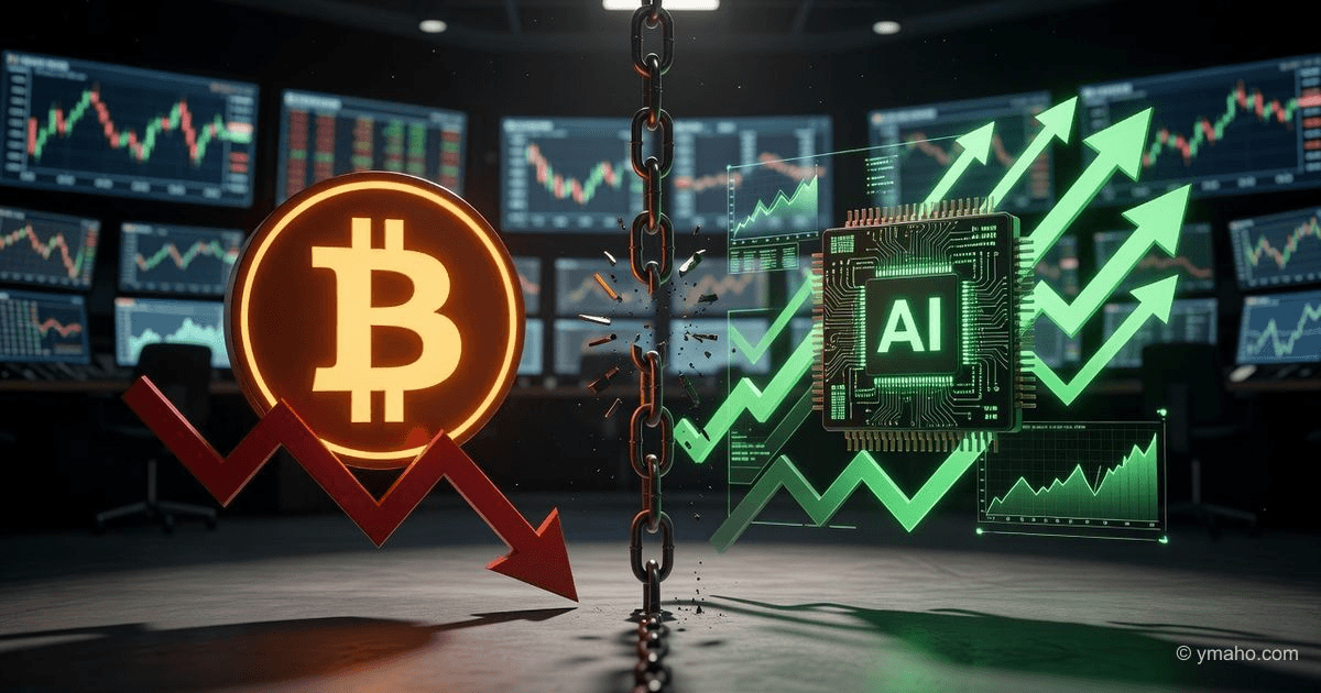 Pád Bitcoinu: konkurence s AI a prodej Strategy 32 BTC