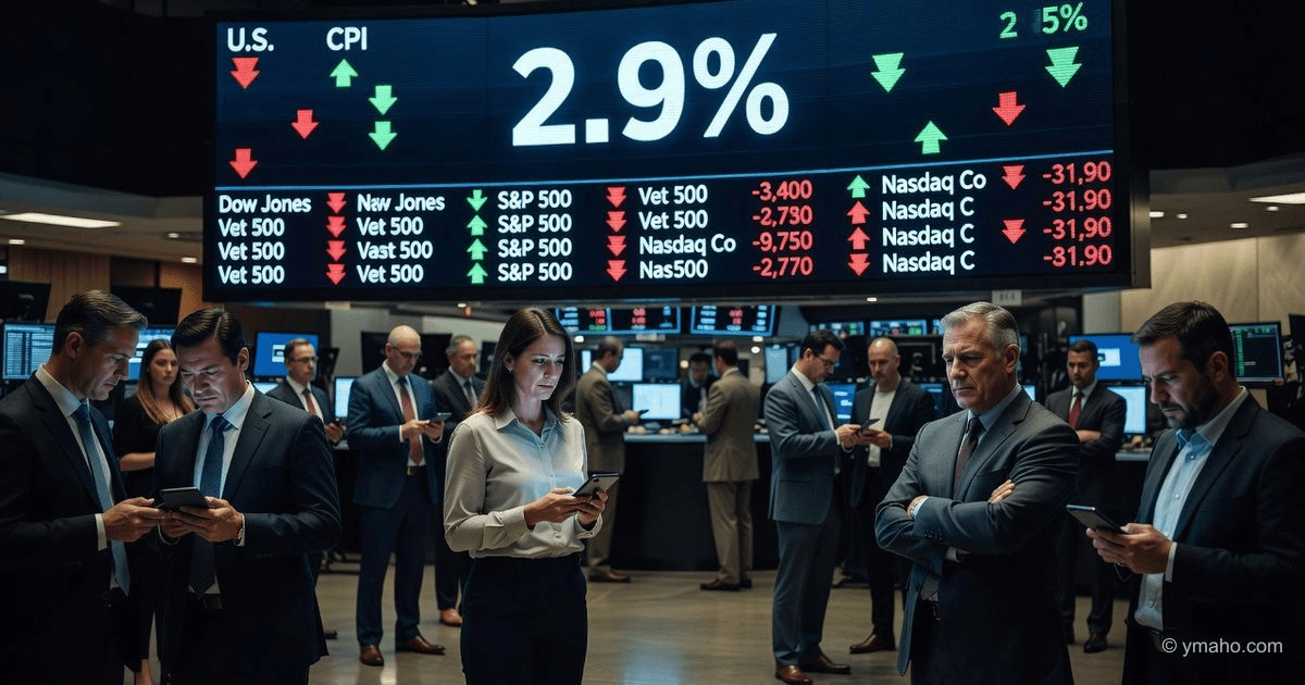 US Inflation 2.9%: Why the Market Crashed and What to Expect from the Fed